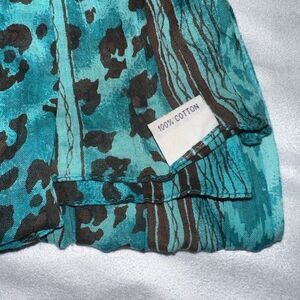 ORGANIC Cotton Scarf Shawl Sarong made in India 36 x 72